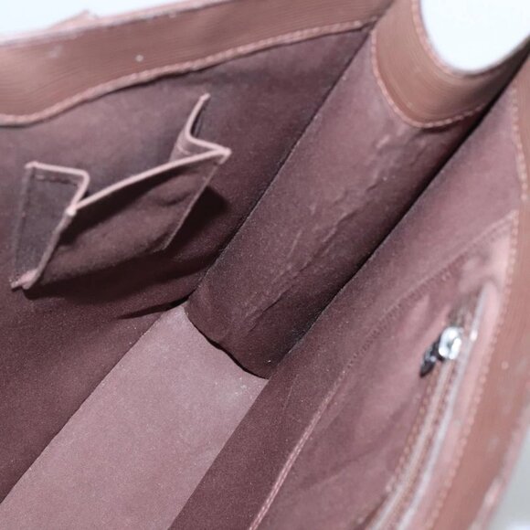 LOUIS VUITTON Epi Sac Plat Hand Bag Mocha - Picture 13 of 16